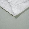 Women's Elegant White Lace Puff Sleeve V Neck Button Up Blouse - Image 13