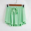 Women's Light Green Drawstring High Waist Lined Tennis Skorts - Stylish & Comfortable for Sports - Image 7
