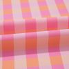 Women's Pink Gingham 3-Piece High Waist Bikini Set with Sarong - Image 22