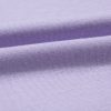 Women's Purple Color Block Oversized Half Sleeve T-Shirt with Pocket - Image 12