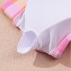 Women's Pink Gingham 3-Piece High Waist Bikini Set with Sarong - Image 15