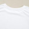 Women's Elegant White Floral Crochet Patched Ruffled Sleeve Blouse - Image 9