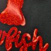 Women's Black Shimmering Crawfish Graphic Tee - Casual Summer Wear - Image 4