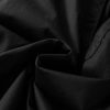 Women's Black Ruffled Puff Short Sleeve Loose Blouse - Casual Summer Top - Image 12