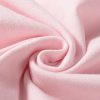 Women's Light Pink Scoop Neck Bubble Sleeve Tee - Trendy Casual Top - Image 12