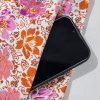 Women's Pink Floral Ruffle Midi Dress with Square Neckline and Knotted Back - Image 12