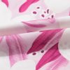 Women's Elegant Rose Floral Frilled Collar Short Sleeve Blouse Top - Image 10