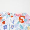Women's Vibrant Pink Boho Flower Print Half Puff Sleeve Blouse - Image 20