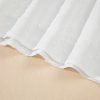 Women's White Off Shoulder Ruffle Knotted Detail Swiss Dot Blouse - Image 12