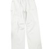 Women's White High Waist Straight Leg Cargo Pants with Pockets - Image 15