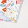 Women's Vibrant Pink Boho Flower Print Half Puff Sleeve Blouse - Image 23