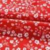 Women's Red Boho Floral Printed Half Sleeve Knotted V Neck Blouse for Trendy Summer Style - Image 13