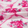 Women's Multicolour Floral Print V Neck Mini Dress with Bow Knot Detail - Image 9