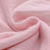 Light Pink Crinkled Cotton Gauze Blouse with Ruffle Sleeves - Perfect for Summer - Image 12