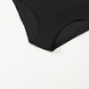 Women's Black Printed Double Straps Tankini Top with Solid Shorts - Stylish 2-Piece Swimsuit - Image 25