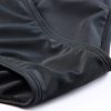 Women's Black Spaghetti Strap Cutout Back Sporty One Piece Swimsuit - Image 13