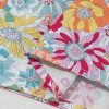 Women's Multicolour Floral Pleated Detail Flutter Sleeve Blouse - Summer Essential - Image 13