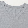 Women's High Raglan Half Sleeve V Neck Oversized T-Shirt - Casual and Chic - Image 10