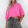 Women's High-Rise Drawstring High Waist Casual Denim Shorts with Pockets - Image 5