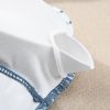 Women's Ashleigh Blue Criss Cross Ruched Ruffled Two Piece Tankini Set - Image 13