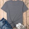Women's Gray Redeo Check Spades Western Graphic T-Shirt - Trendy Casual Tee - Image 10