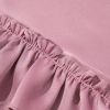 Women's Toadstool Satin Ruffle Sleeve Top - Elegant V Neck Casual Blouse - Image 8