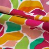 Women's Multicolour Floral Tied Straps Ricrac Trim Maxi Dress for Summer - Image 15