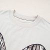 Women's Casual Oversized Big Bow Printed Drop Shoulder Tunic Tee in Laurel Green - Image 8