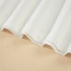 Women's White Drop Shoulder Crew Neck Shift T-Shirt Dress - Casual and Chic - Image 14