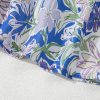 Women's Sky Blue Floral Print Maxi Dress with Self-Tie Straps and Ruffle Details - Image 18