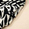 Women's Khaki Tropical Palm Print Wrapped V Neck Spaghetti Straps Tiered Midi Dress - Image 10