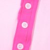 Women's Pink Solid Color Half Sleeve Button Henley Top - Casual & Stylish - Image 12