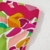 Women's Multicolour Floral Tied Straps Ricrac Trim Maxi Dress for Summer - Image 11
