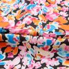 Women's Orange Floral Print Flutter Sleeve Blouse - Elegant & Casual Top - Image 18
