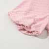 Women's Coral Paradise Daisy Jacquard Textured Casual Short Set - Image 16