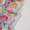 Women's Multicolour Floral Pleated Detail Flutter Sleeve Blouse - Summer Essential - Image 11