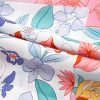 Women's Vibrant Pink Boho Flower Print Half Puff Sleeve Blouse - Image 16