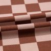 Women's Khaki Checkered High Waist Loose Casual Pants - Trendy Wide Leg Style - Image 20