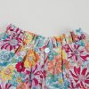 Women's Multicolour Floral Pleated Detail Flutter Sleeve Blouse - Summer Essential - Image 12