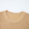 Women's Parchment Sequin Horse Graphic Lightweight Knitted Sweater Vest - Image 7