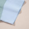 Women's Smoke Green Oversized T-Shirt with Frayed Denim Star Patch - Image 10