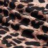 Women's Brown Leopard Floral Reversible Ruffle Hem Maxi Skirt - Elegant & Versatile - Image 29